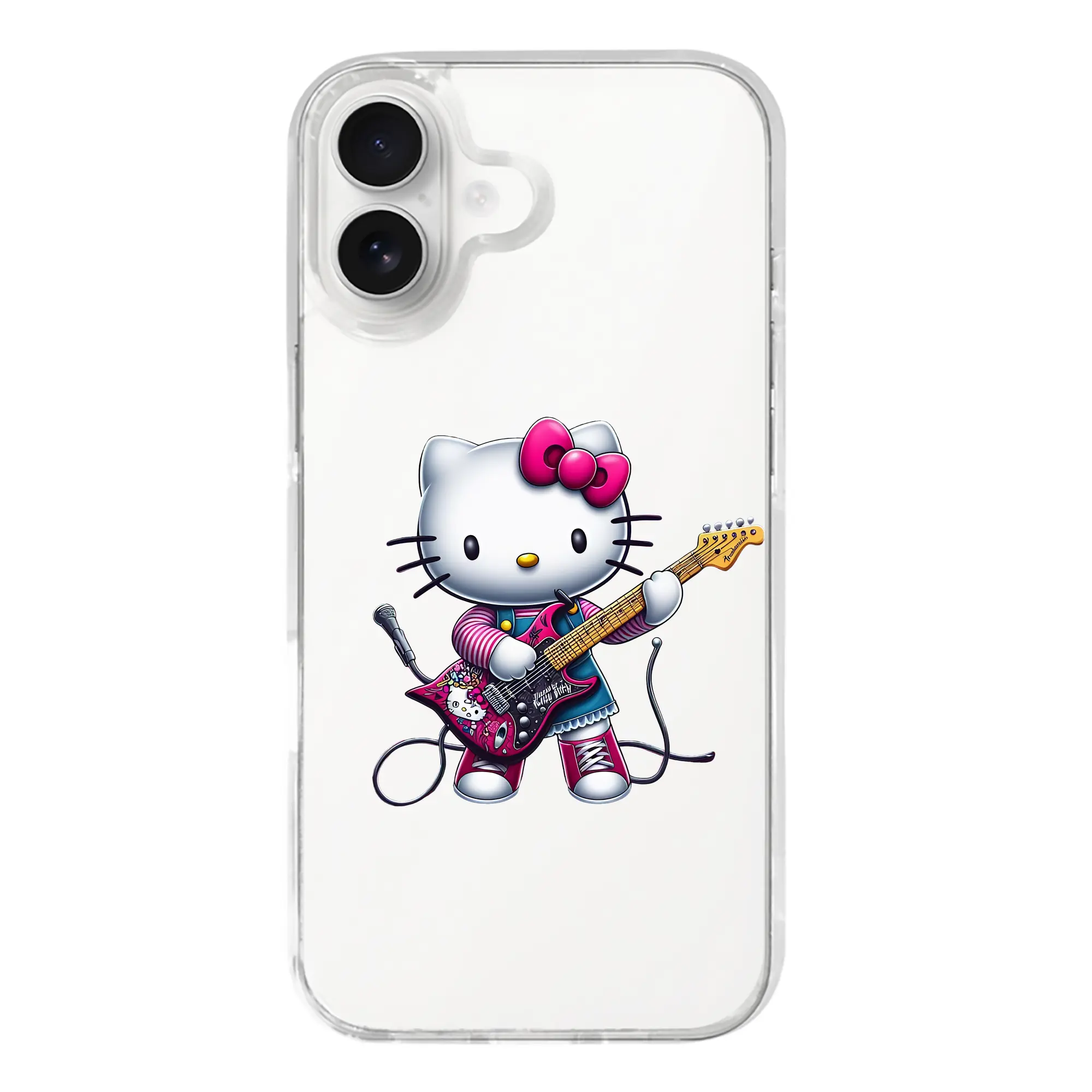 サンリオ グッズ,ハローキティ - iPhone 17シリーズ 透明スマホケース – 薄型・耐衝撃・精密フィット保護カバー